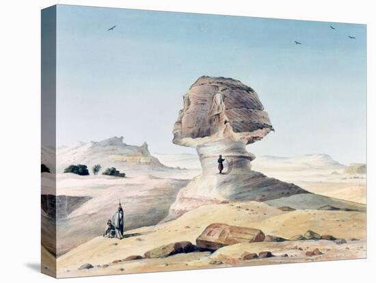 The Sphinx, 19th Century-Emile Prisse d'Avennes-Premier Image Canvas