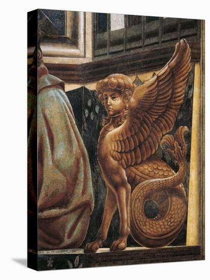 The Sphinx, Detail from the Last Supper, 1450-Andrea Del Castagno-Premier Image Canvas