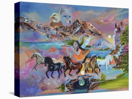 The Spirit of the Horse-Sue Clyne-Premier Image Canvas