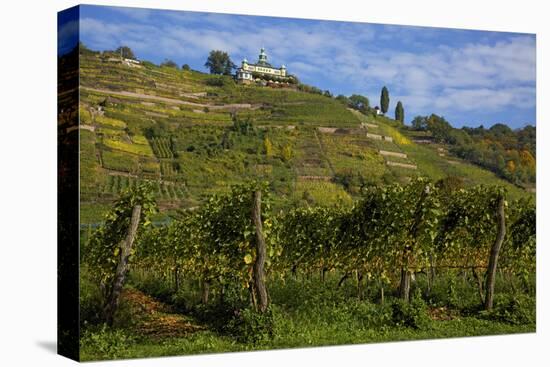 The Spitzhaus in the Vineyards in Radebeul Near Dresden-Uwe Steffens-Premier Image Canvas