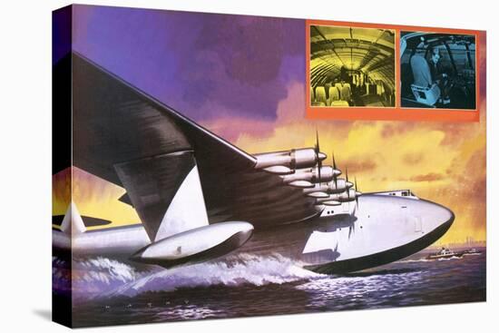 The Spruce Goose Flying Plane-Wilf Hardy-Premier Image Canvas