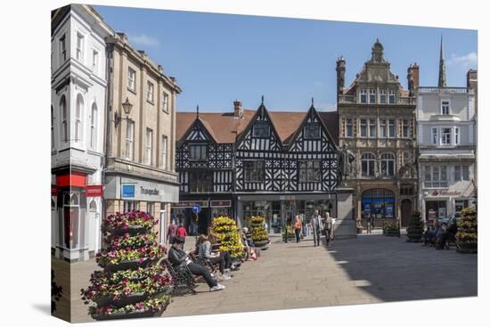 The Square, Shrewsbury, Shropshire, England, United Kingdom-Rolf Richardson-Premier Image Canvas