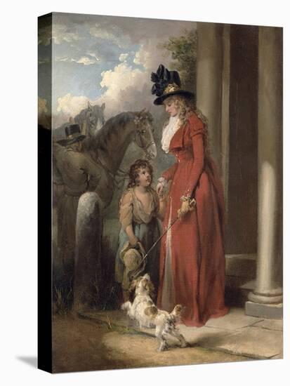 The Squire's Door, c.1790-George Morland-Premier Image Canvas