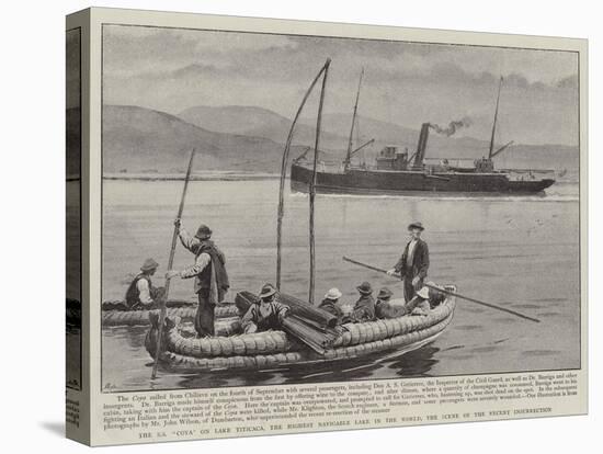 The Ss Coya on Lake Titicaca-null-Premier Image Canvas