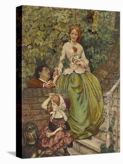 The Stages of Cruelty, 1890 (Watercolour and Bodycolour with Pen and Black Ink)-Ford Madox Brown-Premier Image Canvas