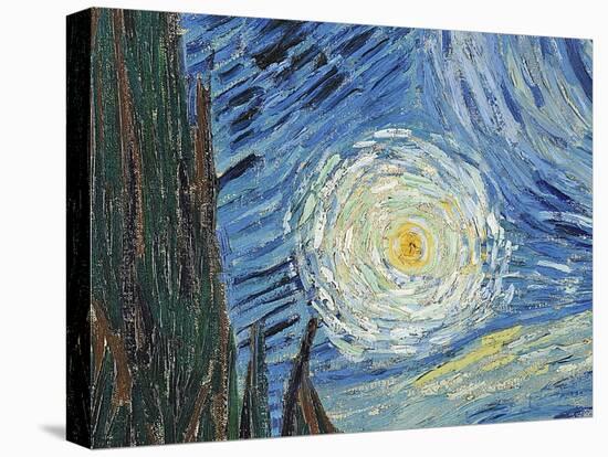 The Starry Night, June 1889 (Detail)-Vincent van Gogh-Premier Image Canvas