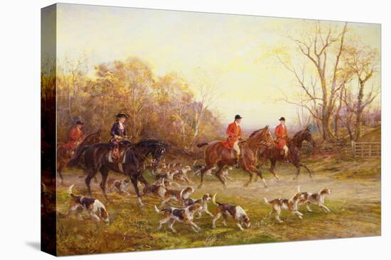 The Start of the Hunt-Heywood Hardy-Premier Image Canvas
