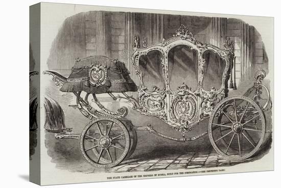 The State Carriage of the Empress of Russia, Built for the Coronation-null-Premier Image Canvas