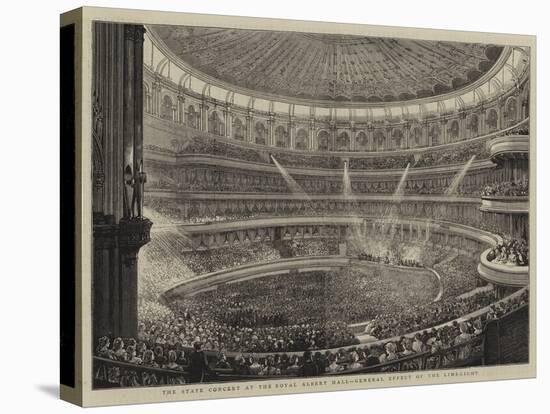 The State Concert at the Royal Albert Hall, General Effect of the Lime-Light-null-Premier Image Canvas