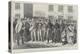 The State of Ireland, Armed Peasants Guarding the House of Father Stephens at Falcarragh, Donegal-null-Premier Image Canvas