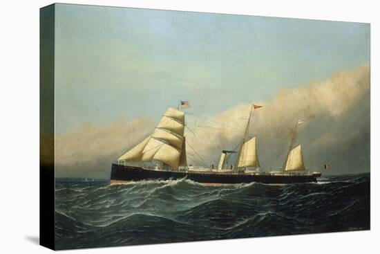 The Steam Ship Jan Breydel, 1882-Antonio Jacobsen-Premier Image Canvas