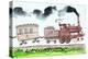The Steam Train, Part I, 1952-George Adamson-Premier Image Canvas