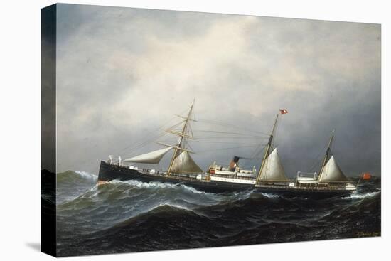 The Steamship Devon, 1879-Antonio Jacobsen-Premier Image Canvas