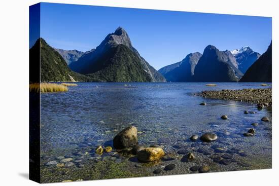 The Steep Cliffs of Milford Sound-Michael-Premier Image Canvas