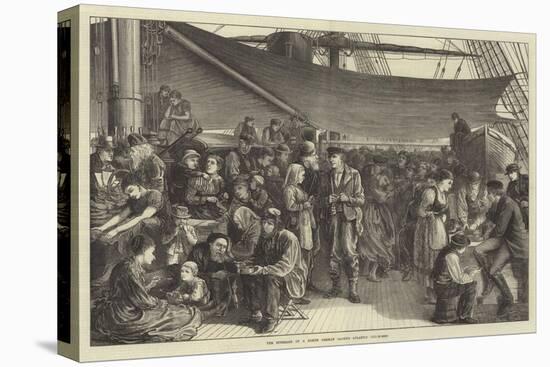 The Steerage of a North German Lloyd's Atlantic Steam-Ship-Matthew White Ridley-Premier Image Canvas