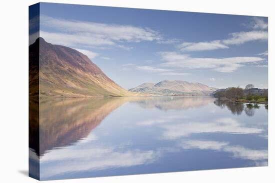 The Still Waters of Crummock Water in the Lake District National Park-Julian Elliott-Premier Image Canvas