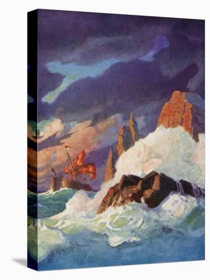 The Storm on the Firth of Clyde-Newell Convers Wyeth-Premier Image Canvas