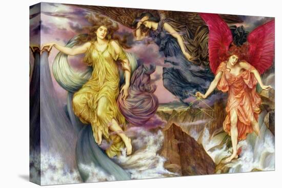 The Storm Spirits, 1900-Evelyn De Morgan-Premier Image Canvas