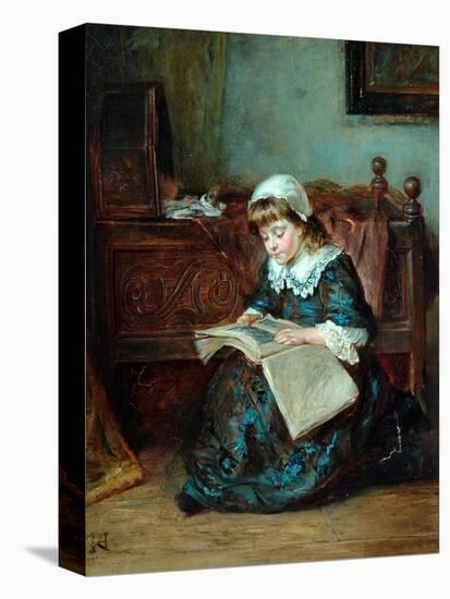 The Story Book, 1864-93-Robert Alexander Hillingford-Premier Image Canvas