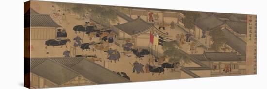 The Story of Lady Wenji, Handscroll, Early 15th century-Chinese School-Premier Image Canvas
