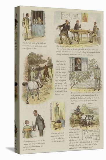 The Strange Adventures of a Dog-Cart-Randolph Caldecott-Premier Image Canvas