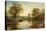 The Stream Through the Birch Woods, 1871-Benjamin Williams Leader-Premier Image Canvas