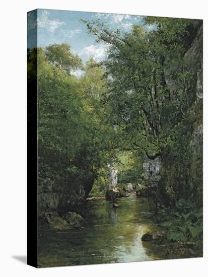 The Stream-Gustave Courbet-Premier Image Canvas