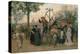 The Street Players-Marie Francois Firmin-Girard-Premier Image Canvas