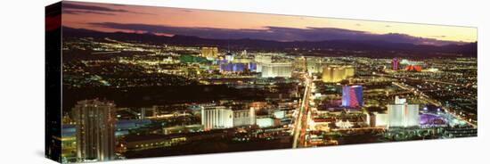 The Strip, Las Vegas Nevada, USA-null-Premier Image Canvas