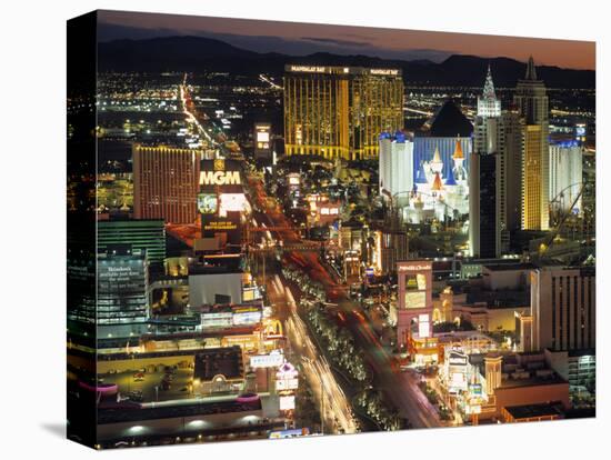 The Strip, Las Vegas, Nevada, USA-Walter Bibikow-Premier Image Canvas