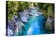 The Stunning Blue Pools, Haast Pass, South Island, New Zealand, Pacific-Michael Runkel-Premier Image Canvas