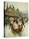 The Suitor's Sleighride-Alonso Perez-Premier Image Canvas