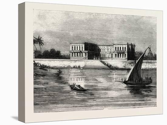 The Summer Palace of the Viceroy at Cairo Egypt, 1882-null-Premier Image Canvas