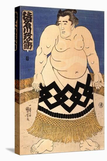 The Sumo Wrestler-Kuniyoshi Utagawa-Premier Image Canvas