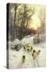 The Sun Had Closed the Winter's Day-Joseph Farquharson-Premier Image Canvas