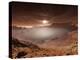 The Sun Sets over the Eberswalde Region of Mars-Stocktrek Images-Premier Image Canvas
