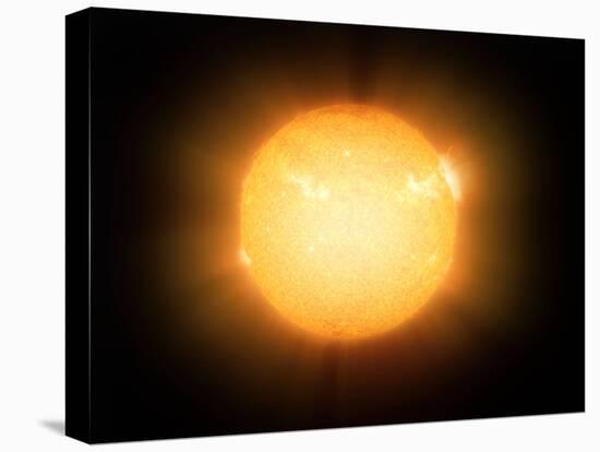 The Sun, X-ray Image-Detlev Van Ravenswaay-Premier Image Canvas