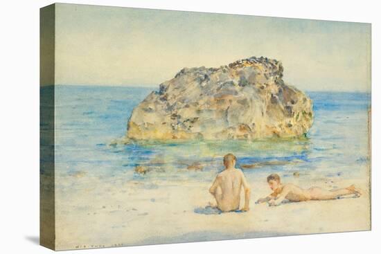 The Sunbathers, 1921-Henry Scott Tuke-Premier Image Canvas