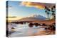 The Sunset Creates a Warm Glow on a Beach in Maui.-MH Anderson Photography-Premier Image Canvas