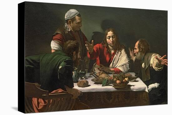 The Supper at Emmaus, 1601-Caravaggio-Premier Image Canvas