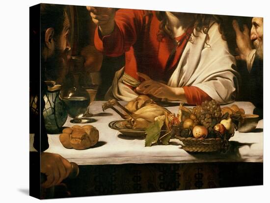 The Supper at Emmaus, 1601-Caravaggio-Premier Image Canvas