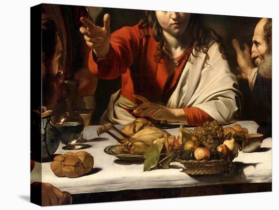The Supper at Emmaus, 1601-Caravaggio-Premier Image Canvas
