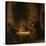 The Supper at Emmaus, 1648-Rembrandt van Rijn-Premier Image Canvas