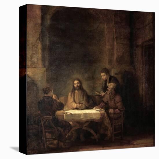 The Supper at Emmaus-Rembrandt van Rijn-Premier Image Canvas