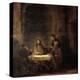 The Supper at Emmaus-Rembrandt van Rijn-Premier Image Canvas