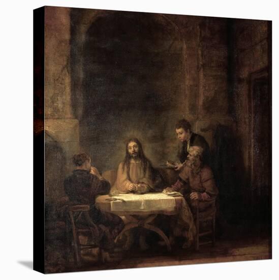 The Supper at Emmaus-Rembrandt van Rijn-Premier Image Canvas