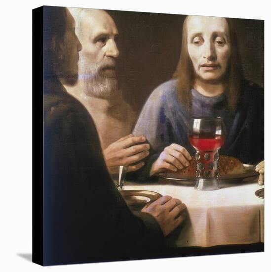 The Supper, Mid-Late 17th Century-Johannes Vermeer-Premier Image Canvas
