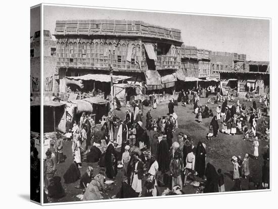 The Suq Al Dijaj Market, Basra, Iraq, 1925-A Kerim-Premier Image Canvas