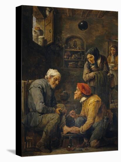 The Surgeon, 1630-1640-David Teniers the Younger-Premier Image Canvas