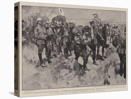 The Surrender at Paardeberg, Marshalling the Prisoners-Frank Craig-Premier Image Canvas